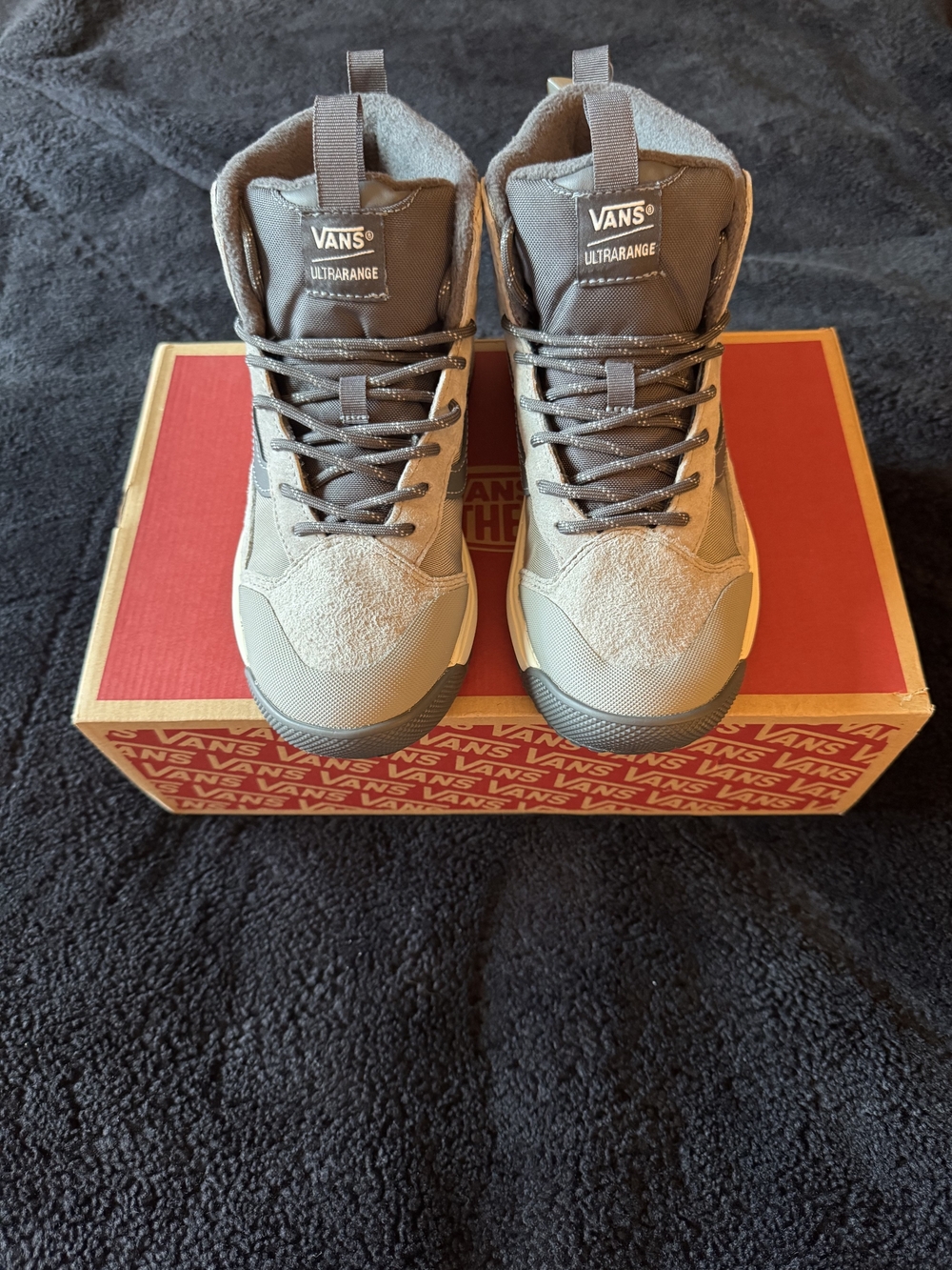 Vans Gray UltraRange High-Top Sneakers. Men's 7.5 New